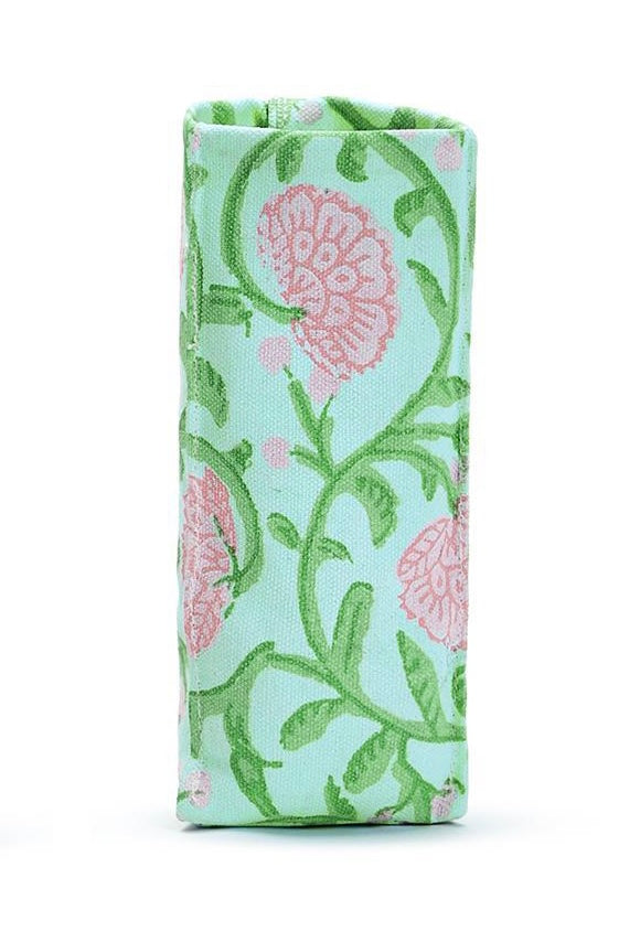 Floral Block Print Eyeglass Holder