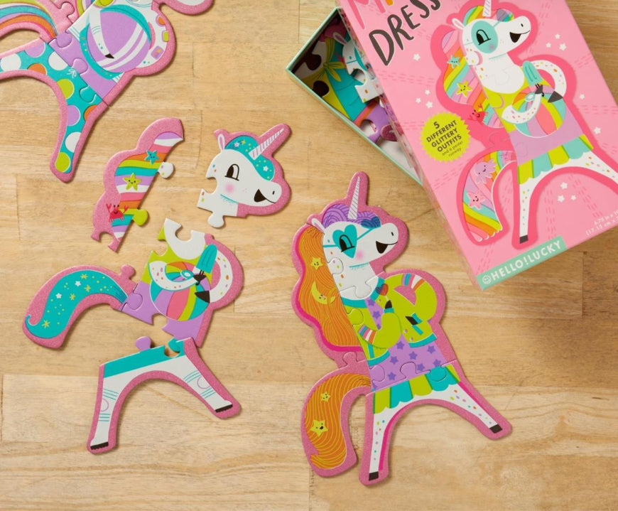 Dress Up Unicorn Puzzle