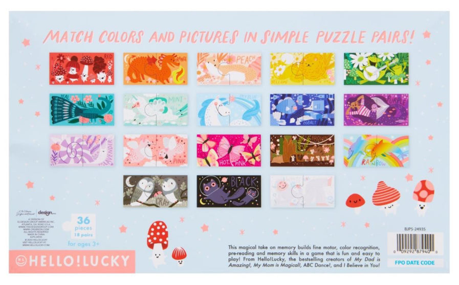 Magical Matching Puzzle Pairs
