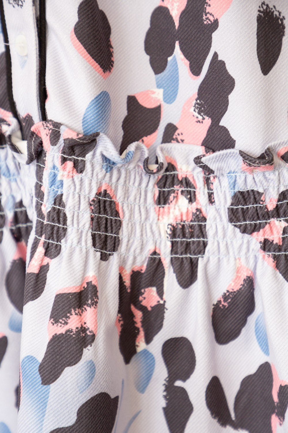 Animal Printed Tiered Dress