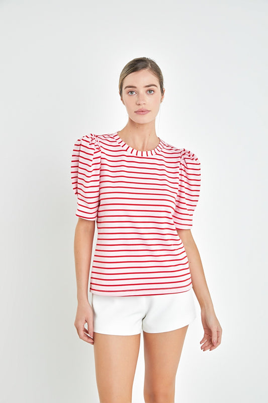 Stripe Women’s Knit Shirt