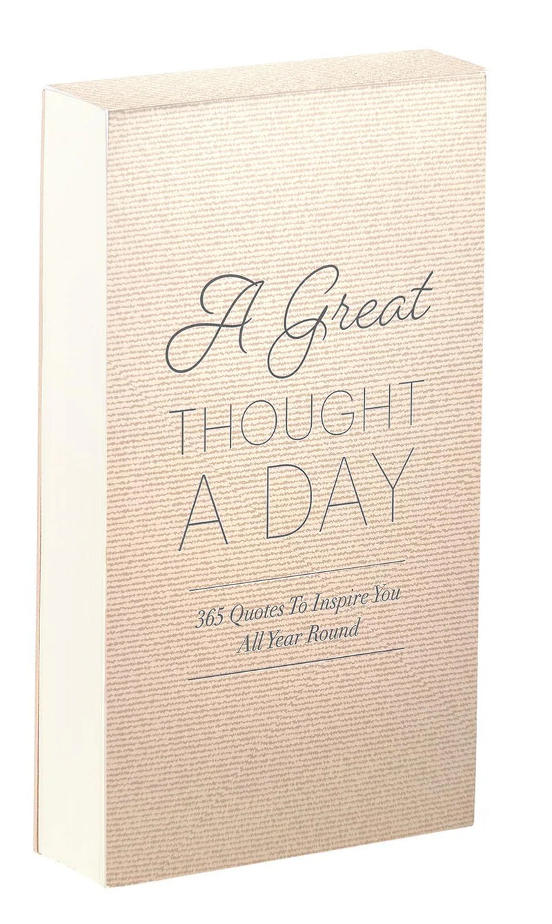 A Great Thought A Day Notepad