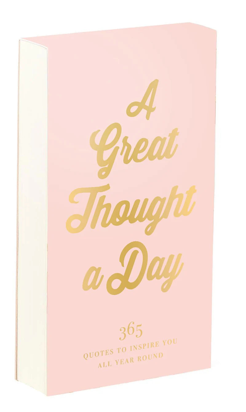 A Great Thought A Day Notepad