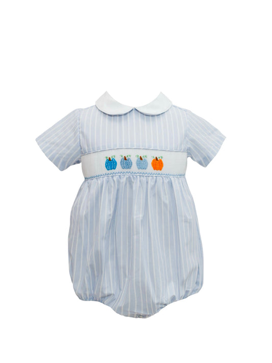 Boys pumpkin smock