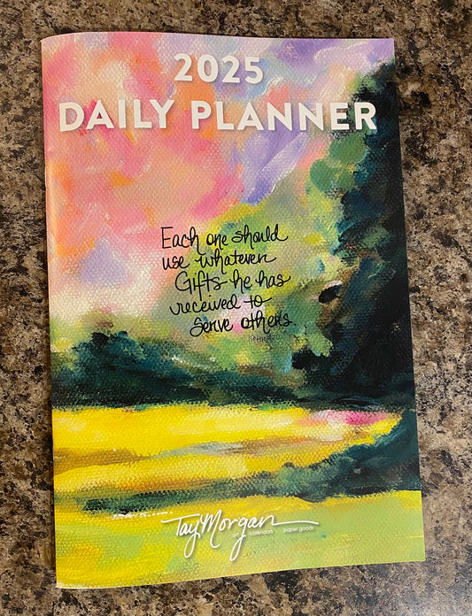 2025 Tay Morgan Planner