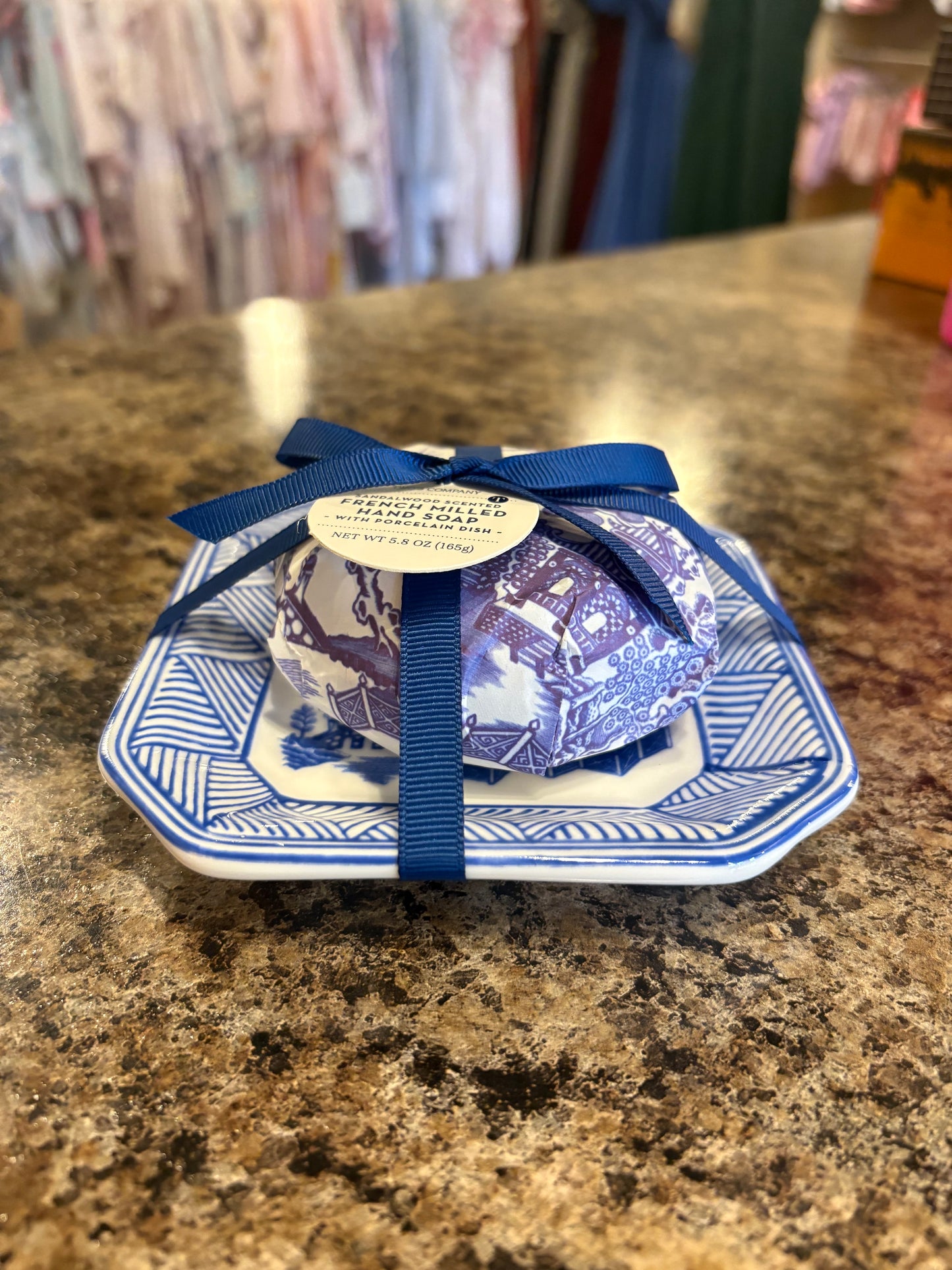 French Milled Hand Soap w/ Dish