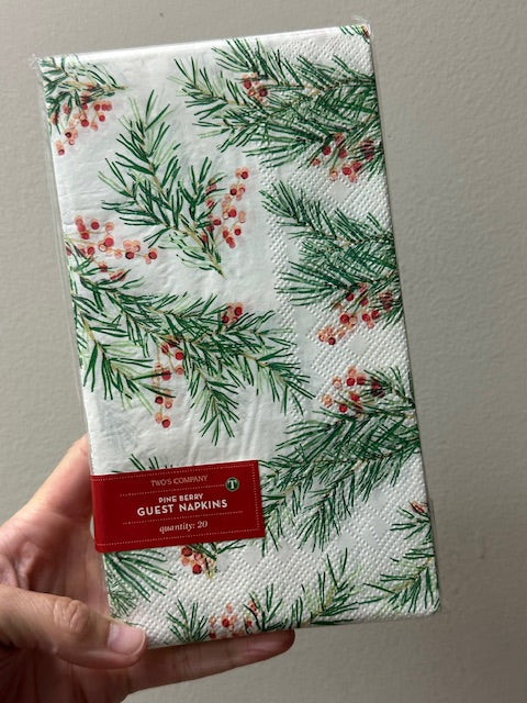 Pine Berry paper dinner napkins (20)