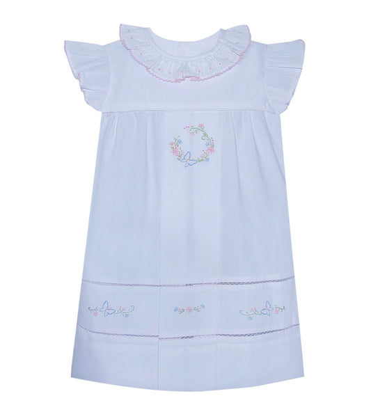 Pink Beatrix Dress - Butterflies