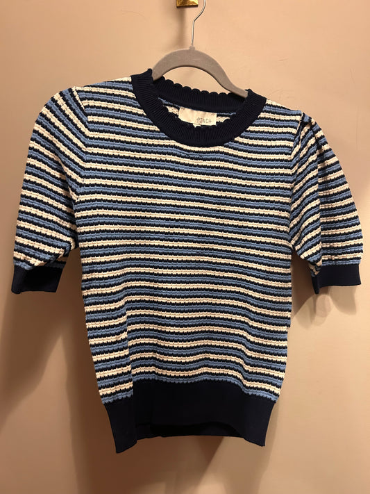 Puff Sleeve Knit Top
