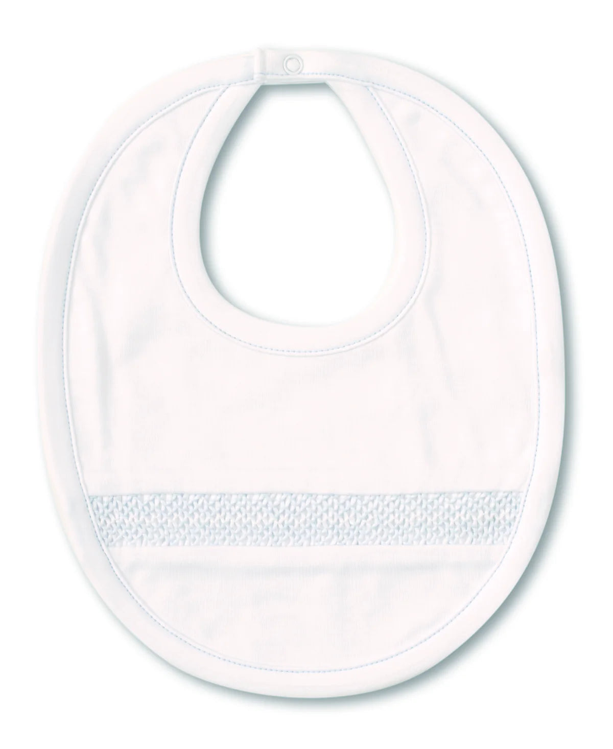 hand smocked bib