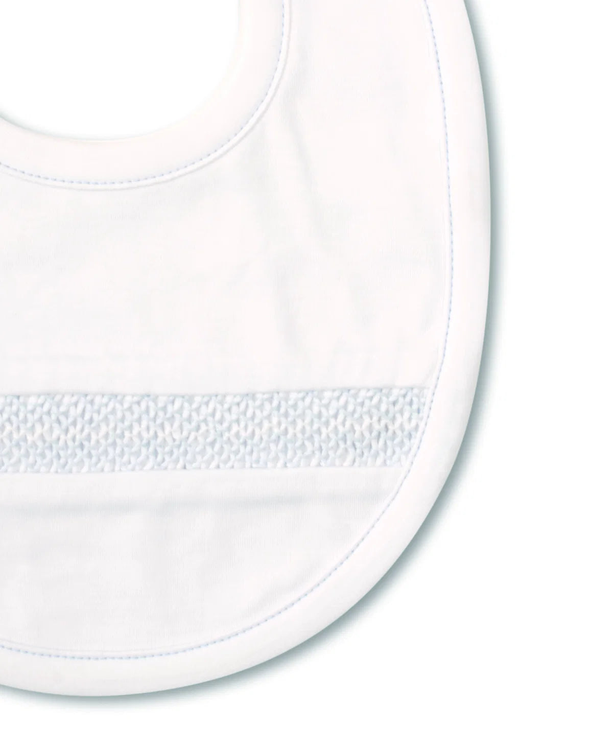 hand smocked bib