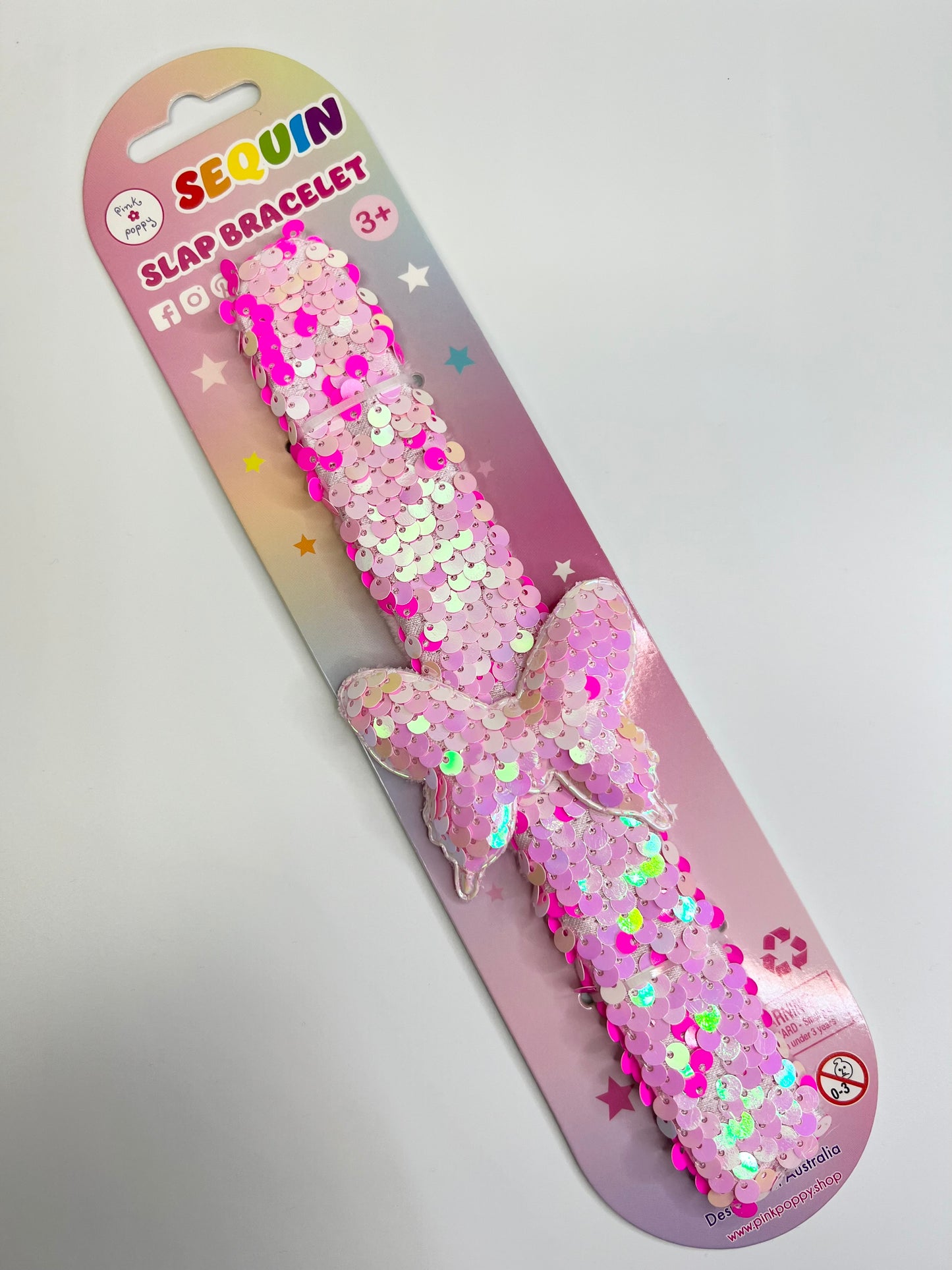 Sequin Slap Bracelet