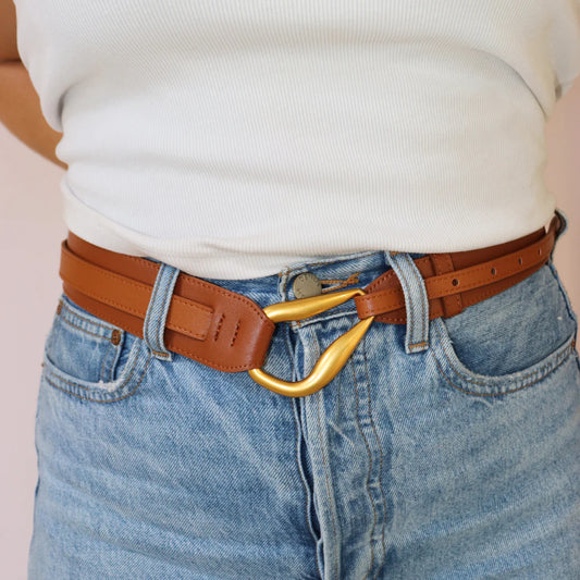 Brass Buckle Belt- AC