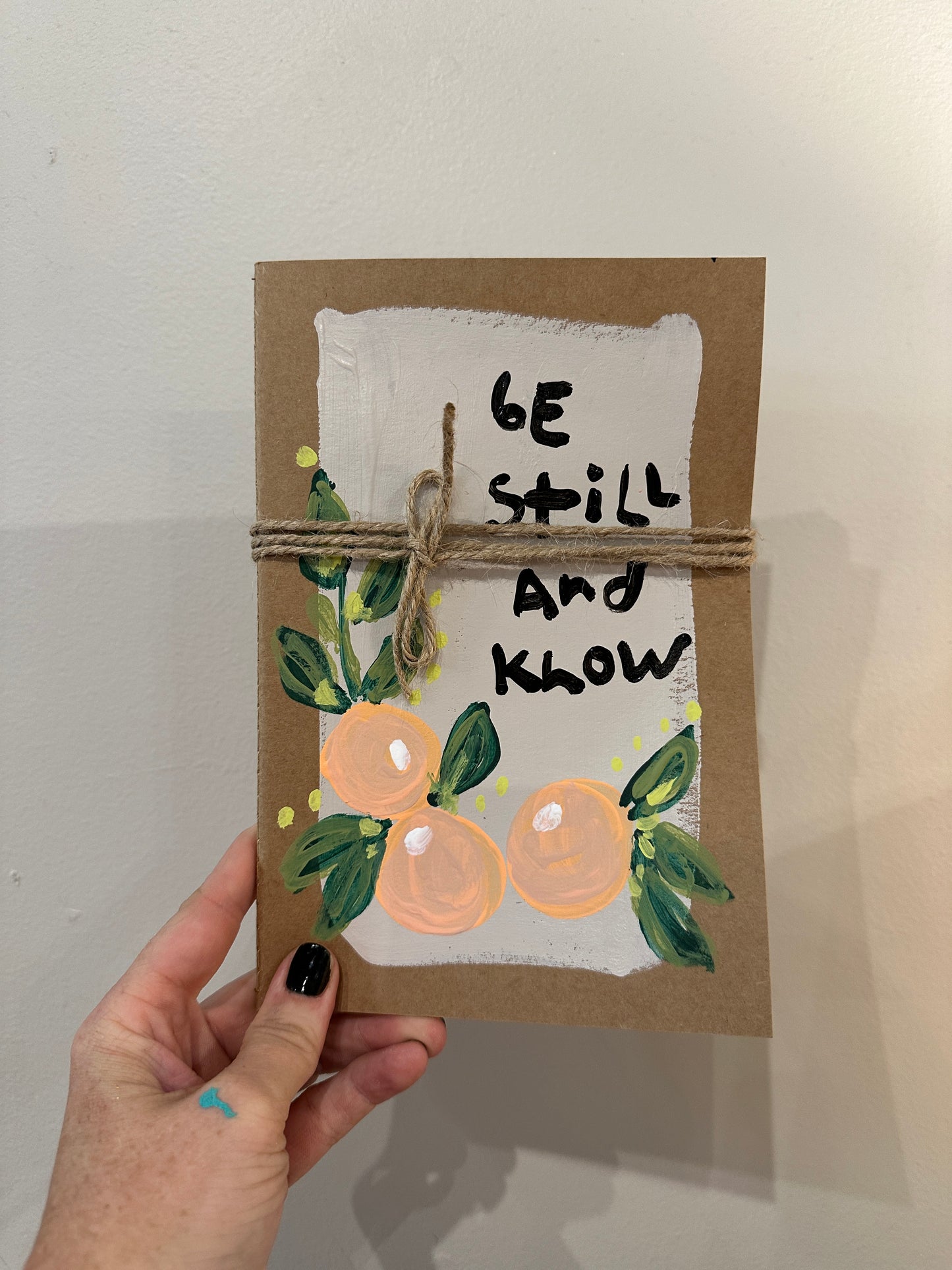 RBG hand painted journals