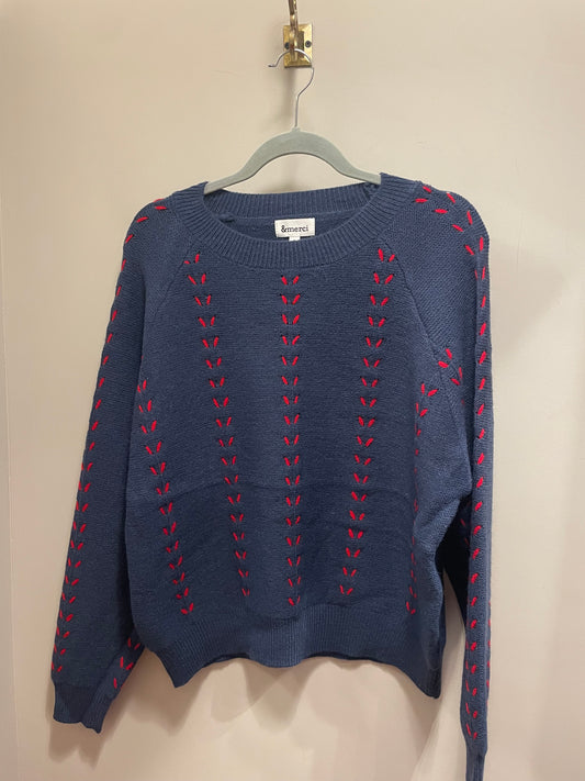 Knit Sweater with detail
