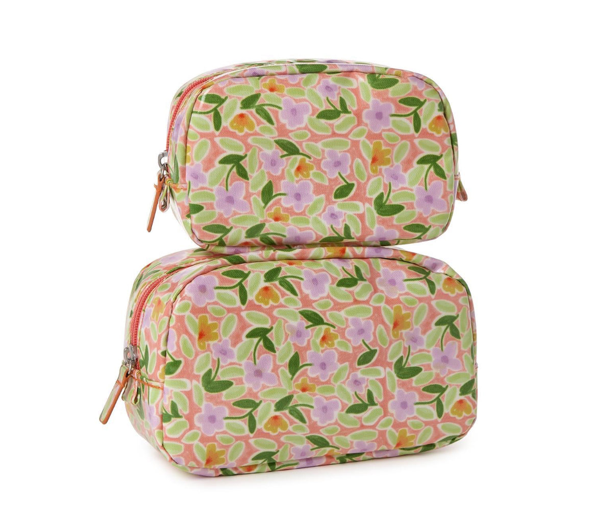 Floral Cosmetic Bags