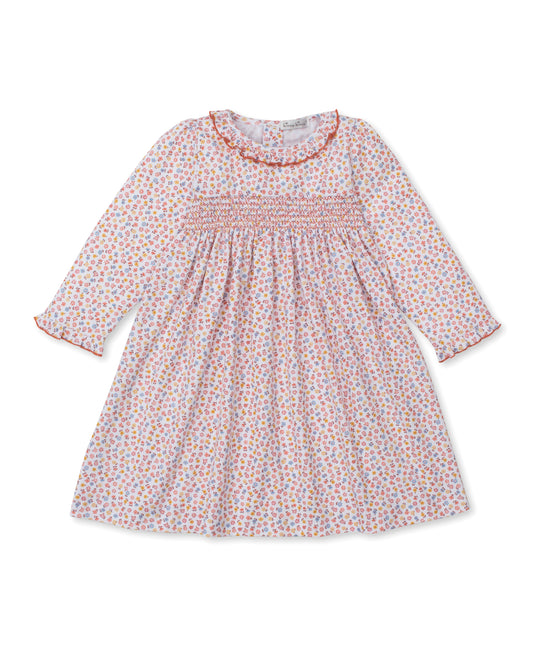 Pumpkin floral Dress