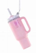 Pink Beverage Tumbler Ornament