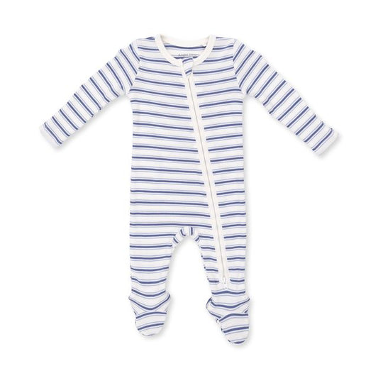 Vintage Stripe Footie