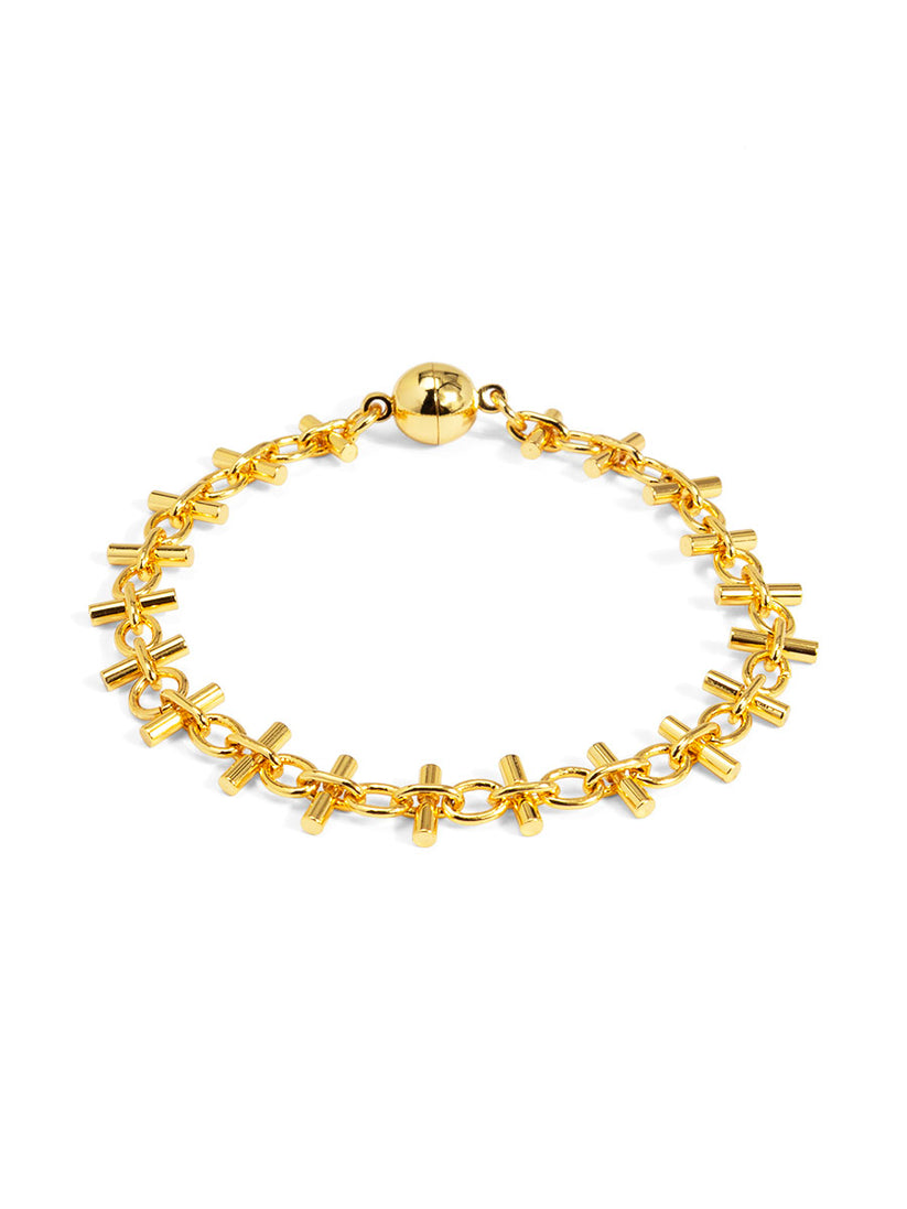 Bar Link Magnet Bracelet