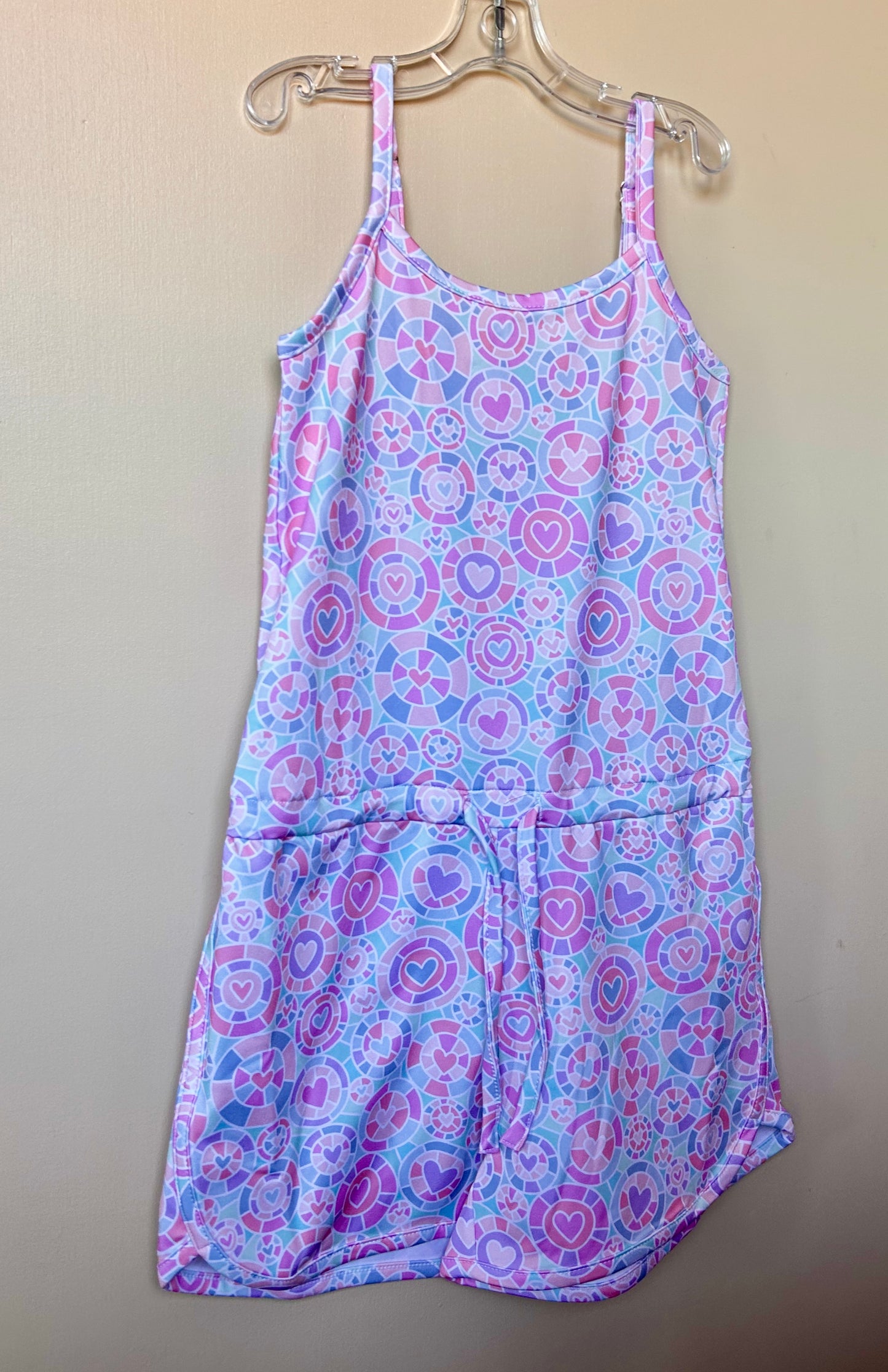 Kalidescope heart romper