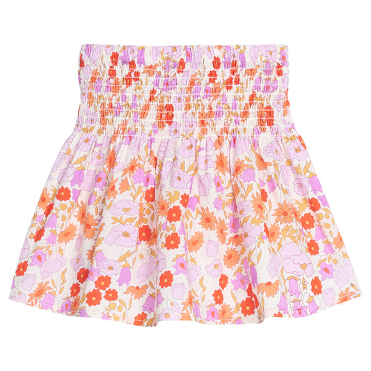Circle Skirt Lisle Saffron Floral