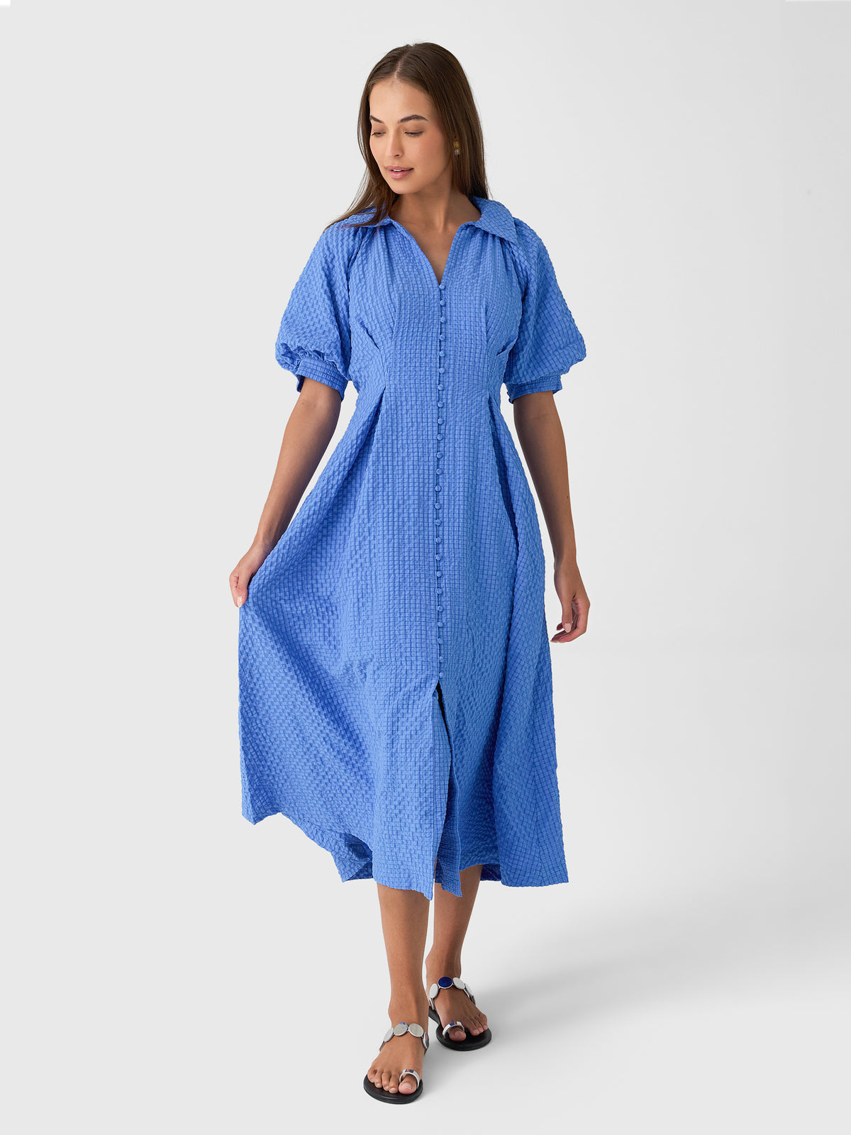 Shirt Midi Dress