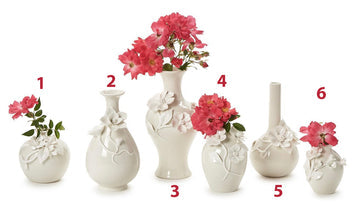 #1:3-D Sculpted Flower Vase