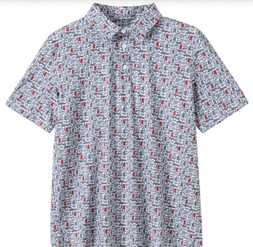 Men's MS Camo Bulldog Polo