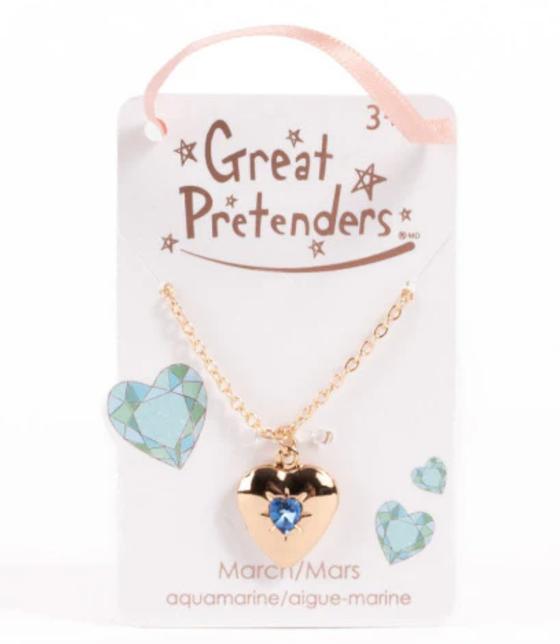 Birthstone Heart Locket