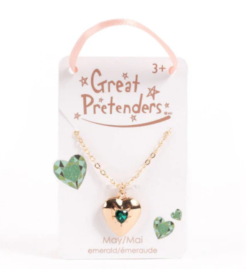 Birthstone Heart Locket