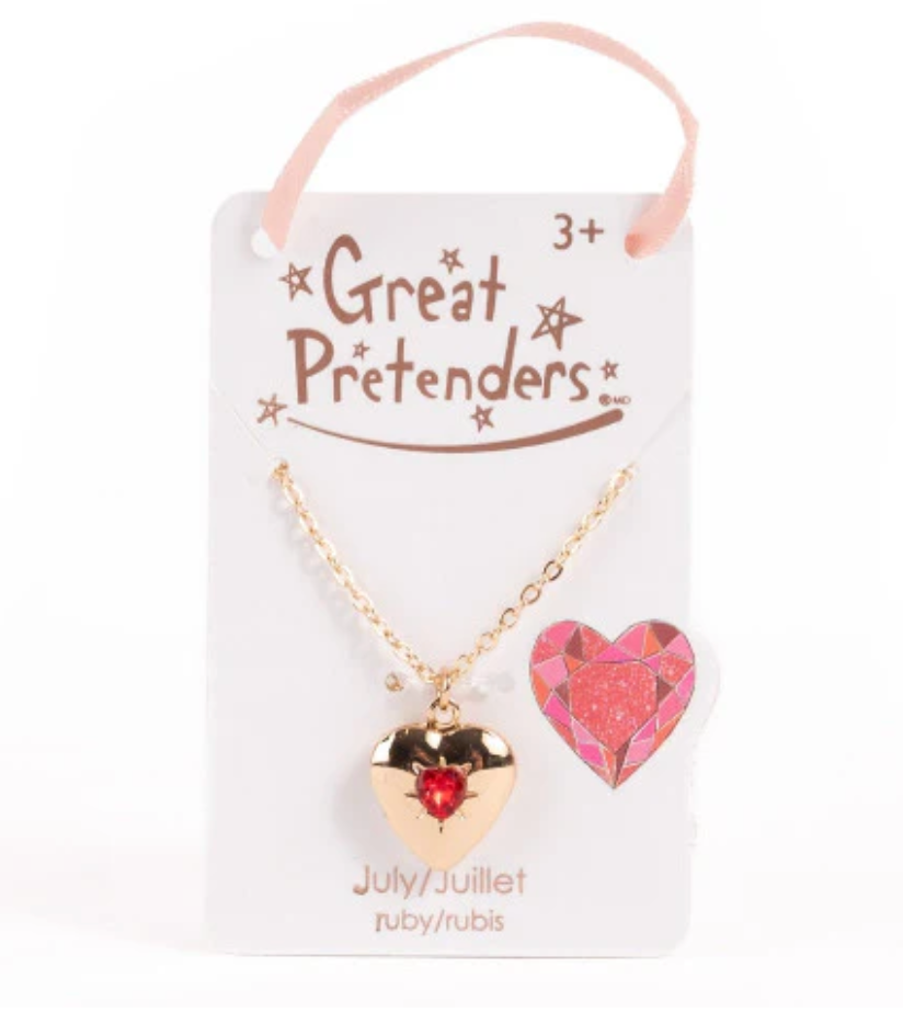 Birthstone Heart Locket