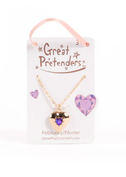 Birthstone Heart Locket