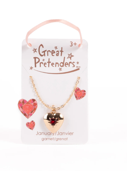 Birthstone Heart Locket