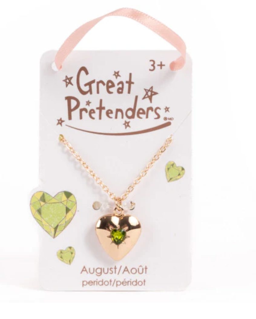 Birthstone Heart Locket