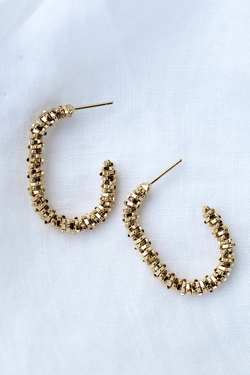 Shea Hoop KD Earrings