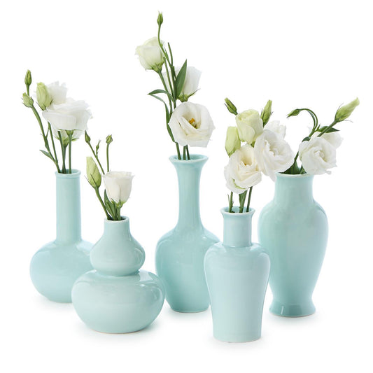 Aquamarine Vases