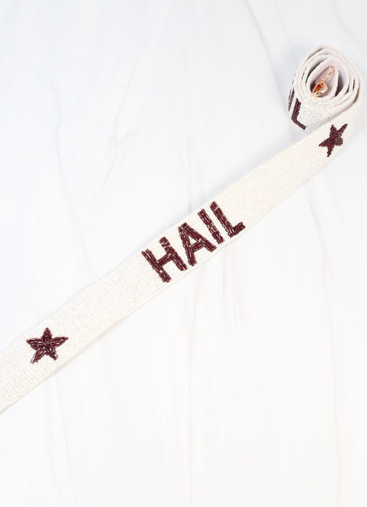 Hail Beaded Crossbody Strap