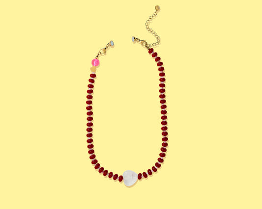 TE Amore Full Heart Necklace
