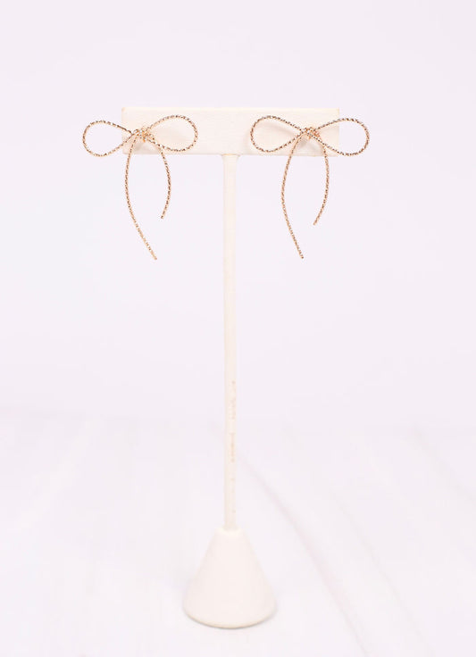kristiane bow earring