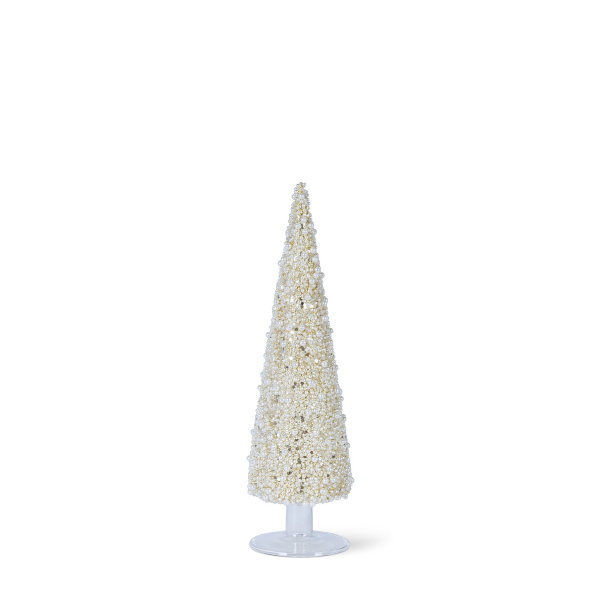 Ivory Glass Beaded Tree