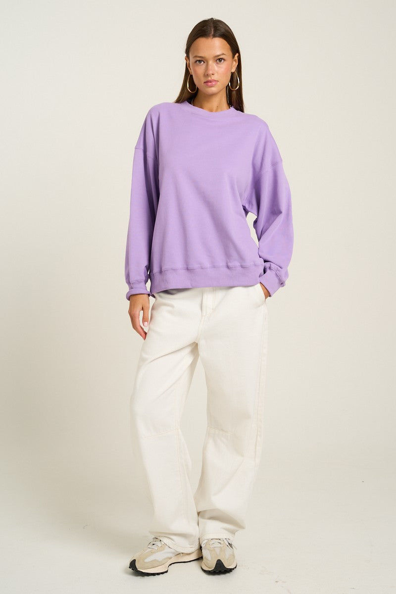 French Terry Pastel Sweatshirt