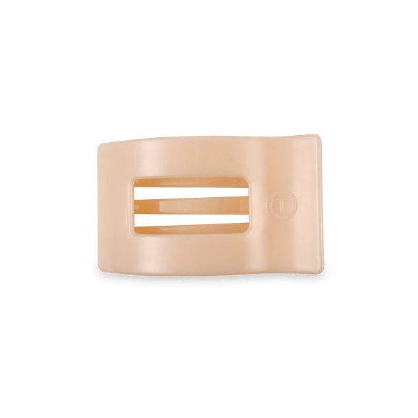 Small flat rectangle hair clip