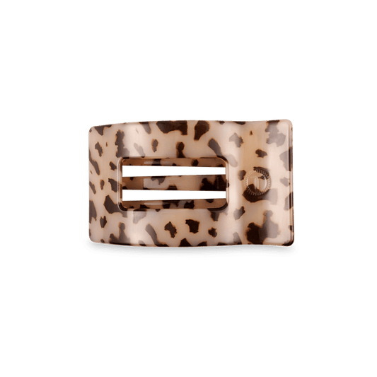 Small flat rectangle hair clip