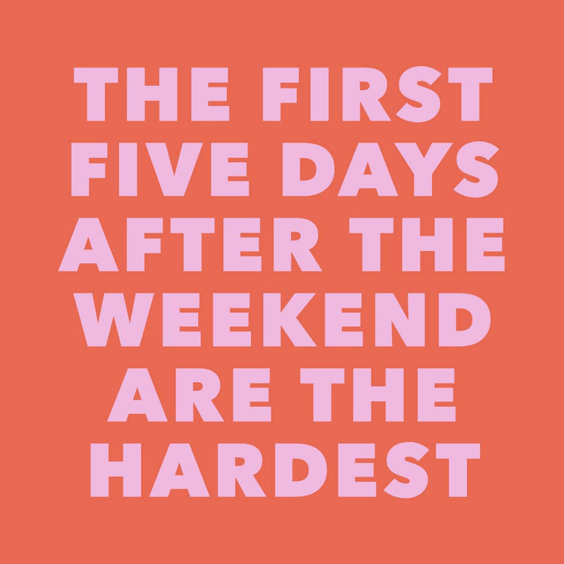 The first five days napkins