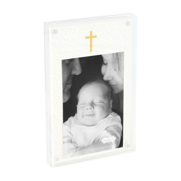 Crossed Frame Acrylic Cross Frame- 5x7 – Smitten Gift Boutique