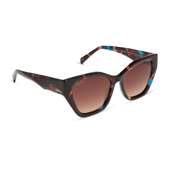 EVIE Confetti Tortoise + Brown