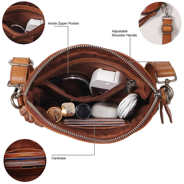 Coast Leather Crossbody Bag