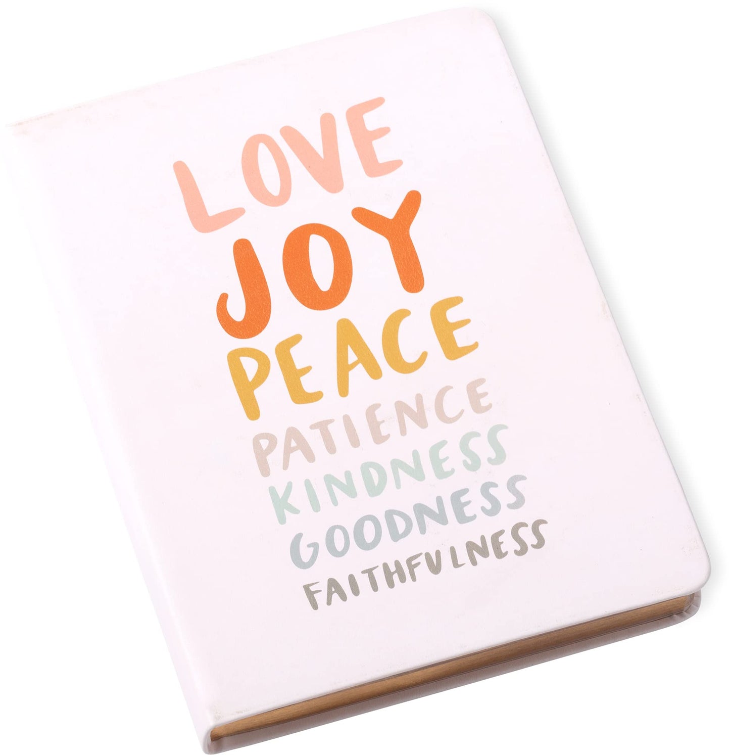 Bible Verse Journal - Love Joy Faith