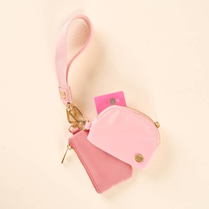 Dynamic Duo Wristlet Pouch
